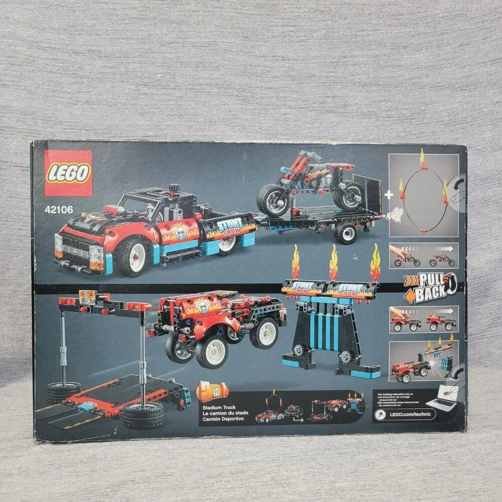 Lego Technic Stunt Show Truck & Bike 42106
